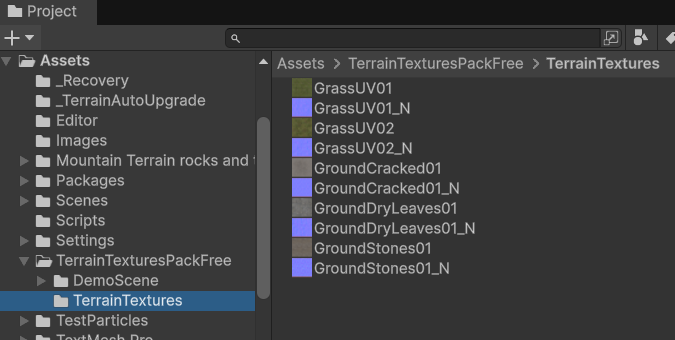 プロジェクト構成の確認
