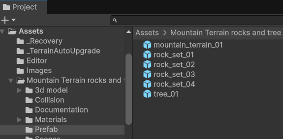 フォルダ構成の詳細