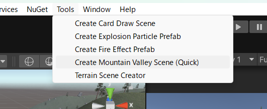 生成されたシーン